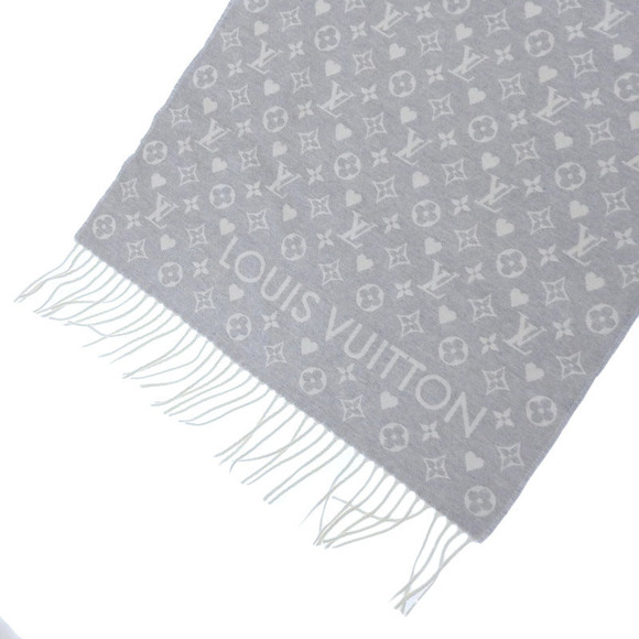 Louis Vuitton Game On Muffler Cashmere Gri - Picture 4 of 7